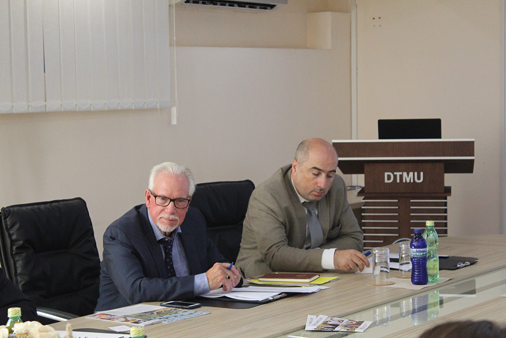 Virginia polytechnic institute delegations visit at DTMU